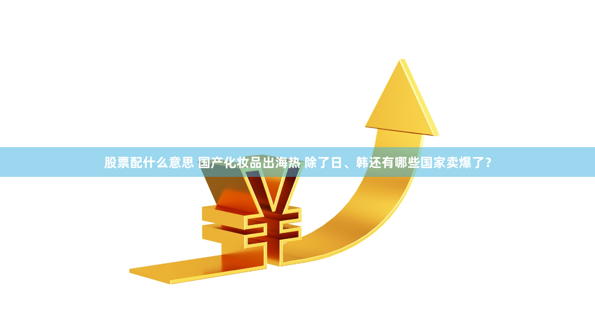 股票配什么意思 国产化妆品出海热 除了日、韩还有哪些国家卖爆了？