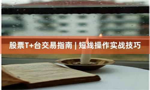 股票T+台交易指南 | 短线操作实战技巧