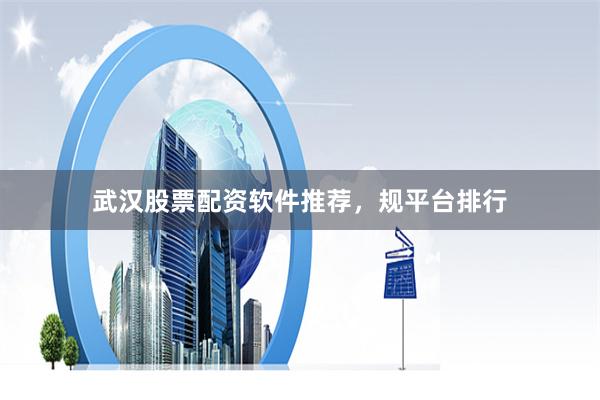 武汉股票配资软件推荐，规平台排行